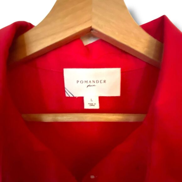 Tuckernuck Pomander Place Hibiscus Red Cotton Mabel Maxi Dress Size Large - Picture 6 of 13